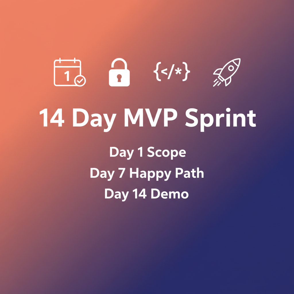 The 14‑Day MVP Sprint - hero